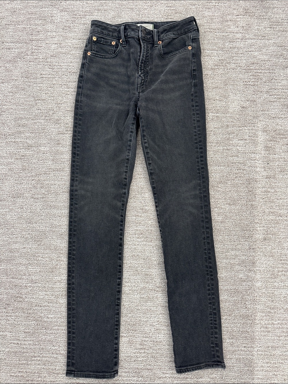 AE77 Women’s High-Rise Slim Jeans — Black
